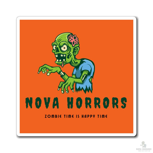 Nova Horrors Logo Magnet (Square)