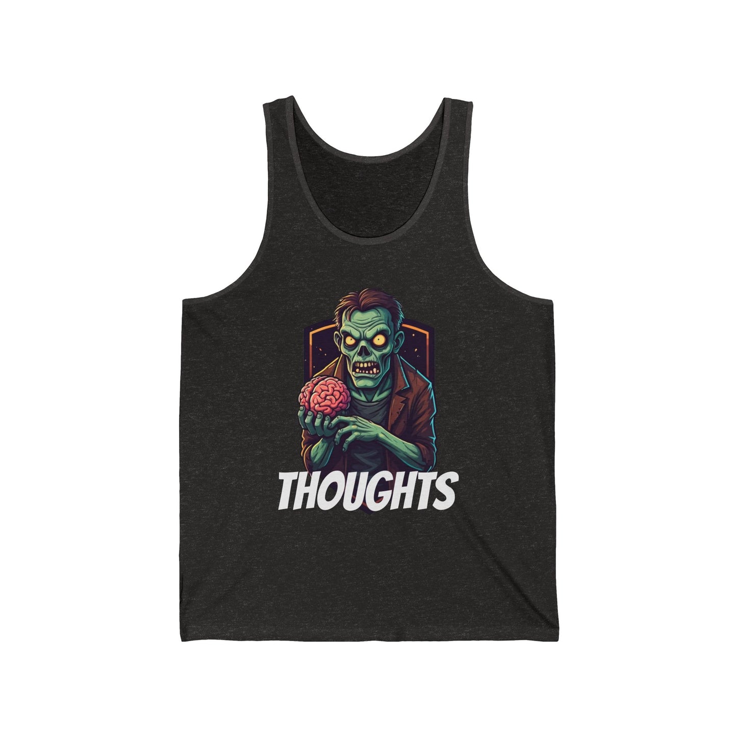 Zombie Thoughts Unisex Jersey Tank