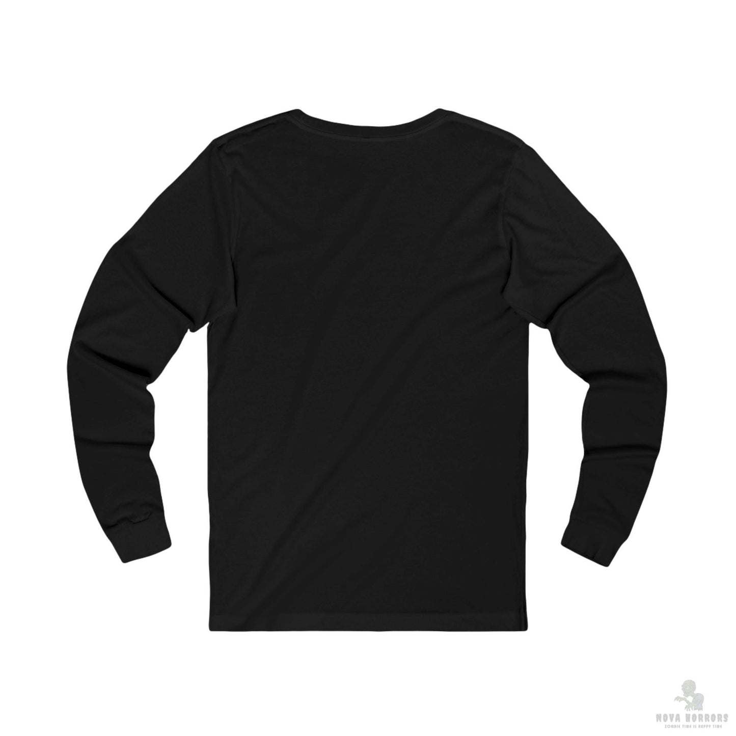 Ghostly Vibes Unisex Long Sleeve Tee, Halloween Shirt, Fall Casual Wear, Spooky T-Shirt, October Gift, Cozy Ghost Tee