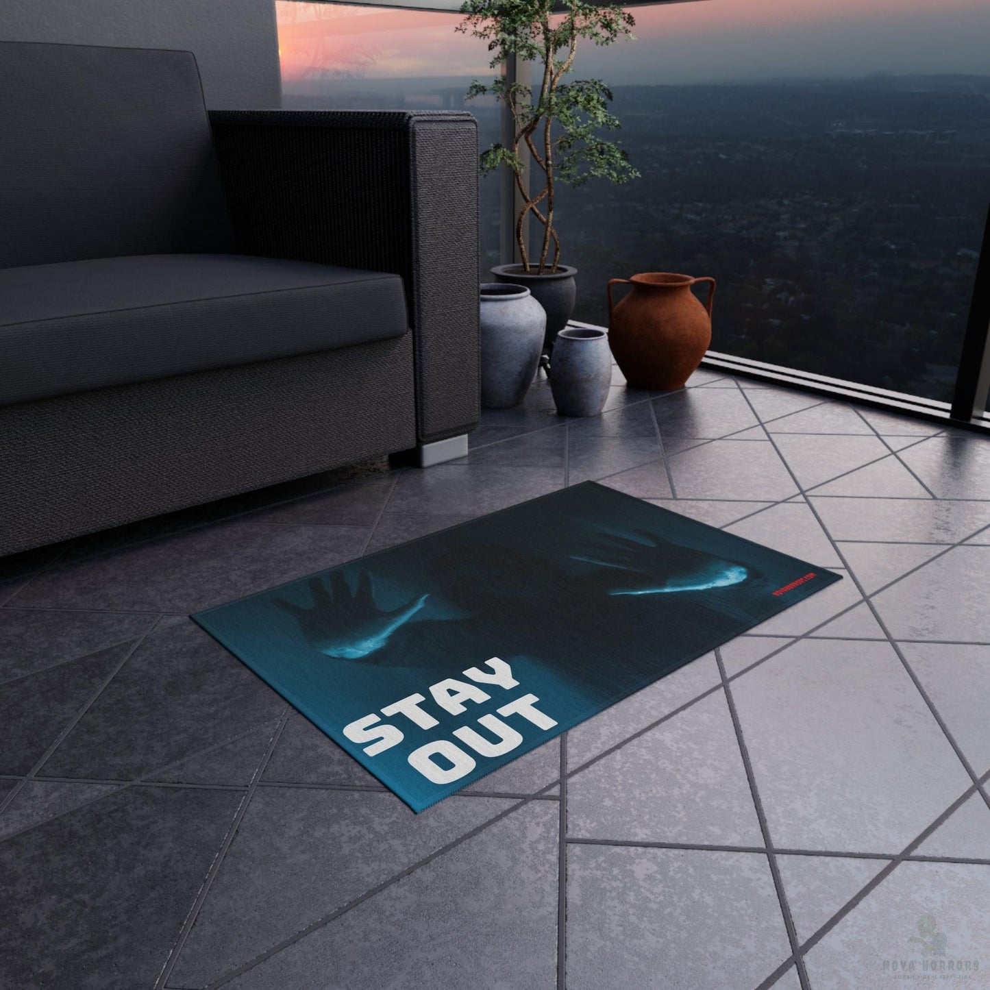 Stay Out Outdoor Rug - Doormat