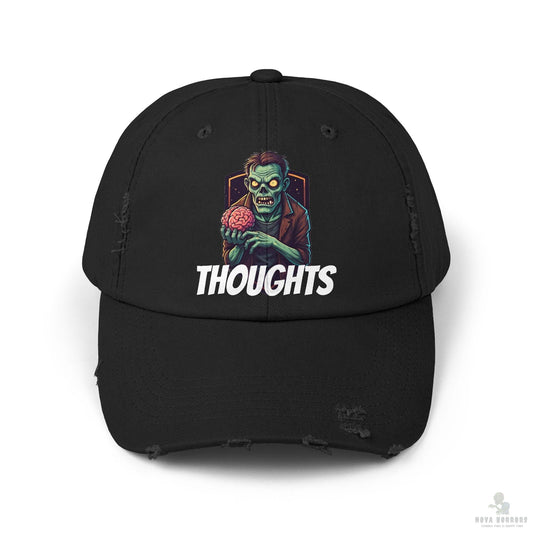 Zombie Thoughts Distressed Cap
