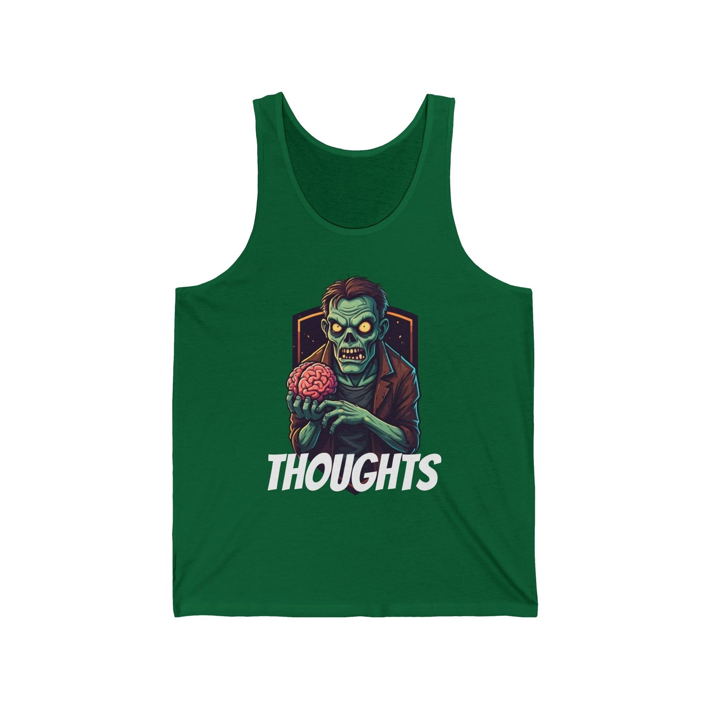 Zombie Thoughts Unisex Jersey Tank