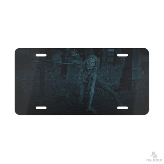 Graveyard Gloria Vanity Plate