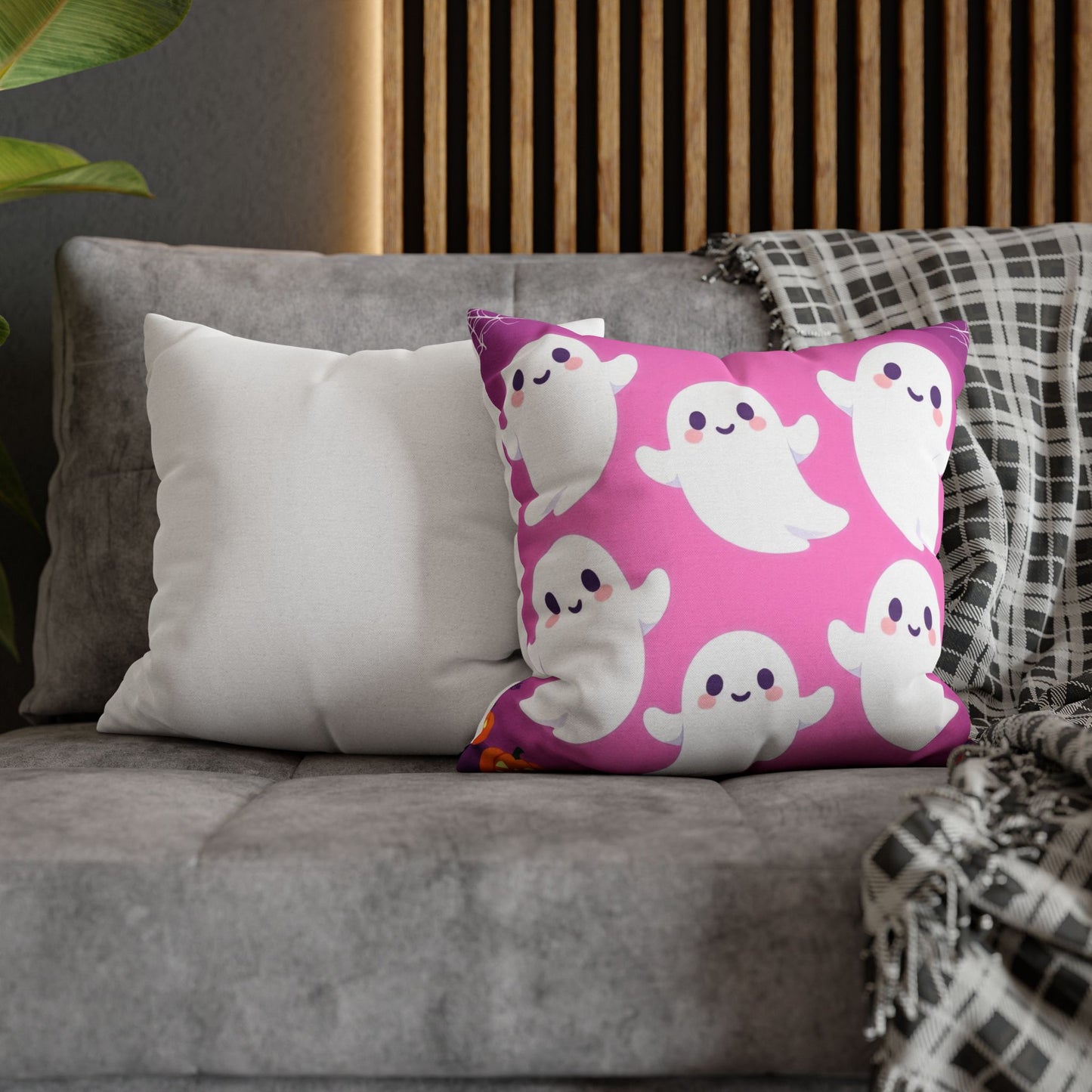 You’re My Boo Pillowcase 16x16 – Cute Halloween Love Throw Pillow Cover