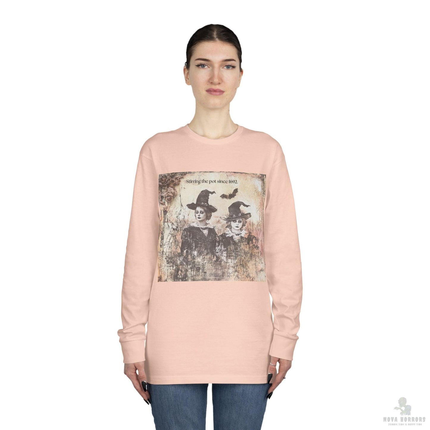 Stirring the Pot Since 1692 Long Sleeve Crewneck Tee