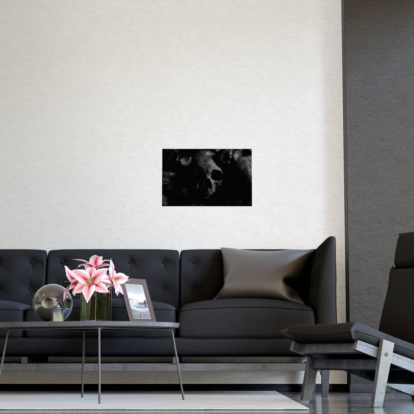 Dark Skull Poster 17x 11 Matte