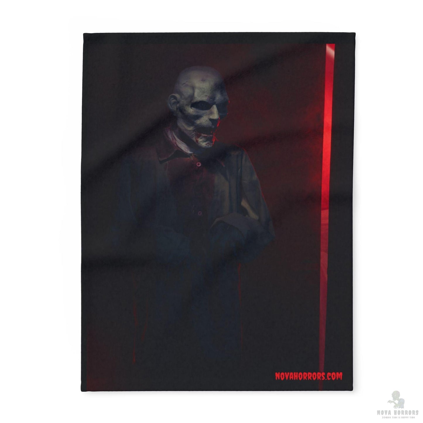 Death Stare Zombie Arctic Fleece Blanket