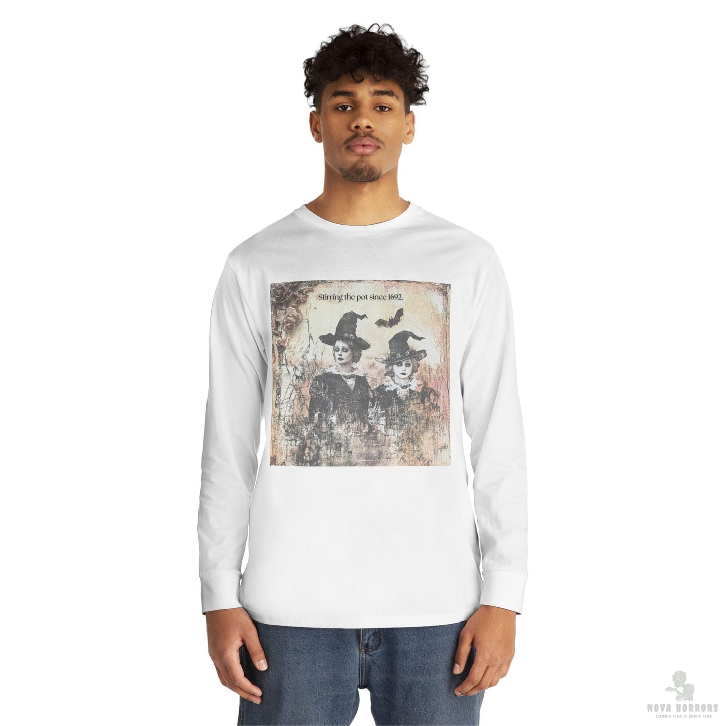 Stirring the Pot Since 1692 Long Sleeve Crewneck Tee