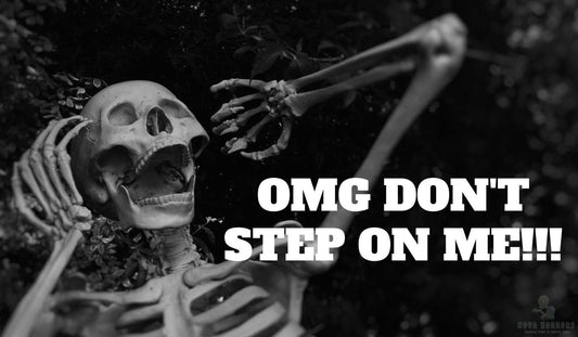 OMG Don't Step on Me Welcome Mat