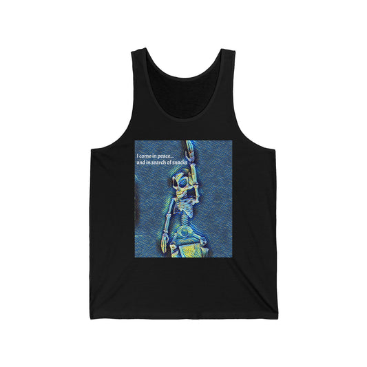 Alien Snacks Unisex Jersey Tank