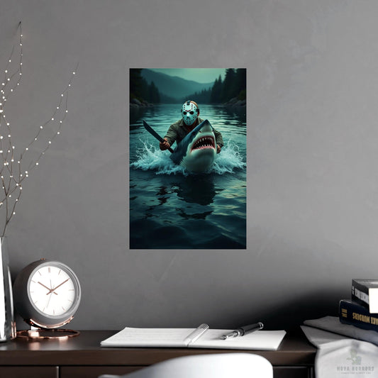 Jasons Jaws Poster 17x 11 Matte