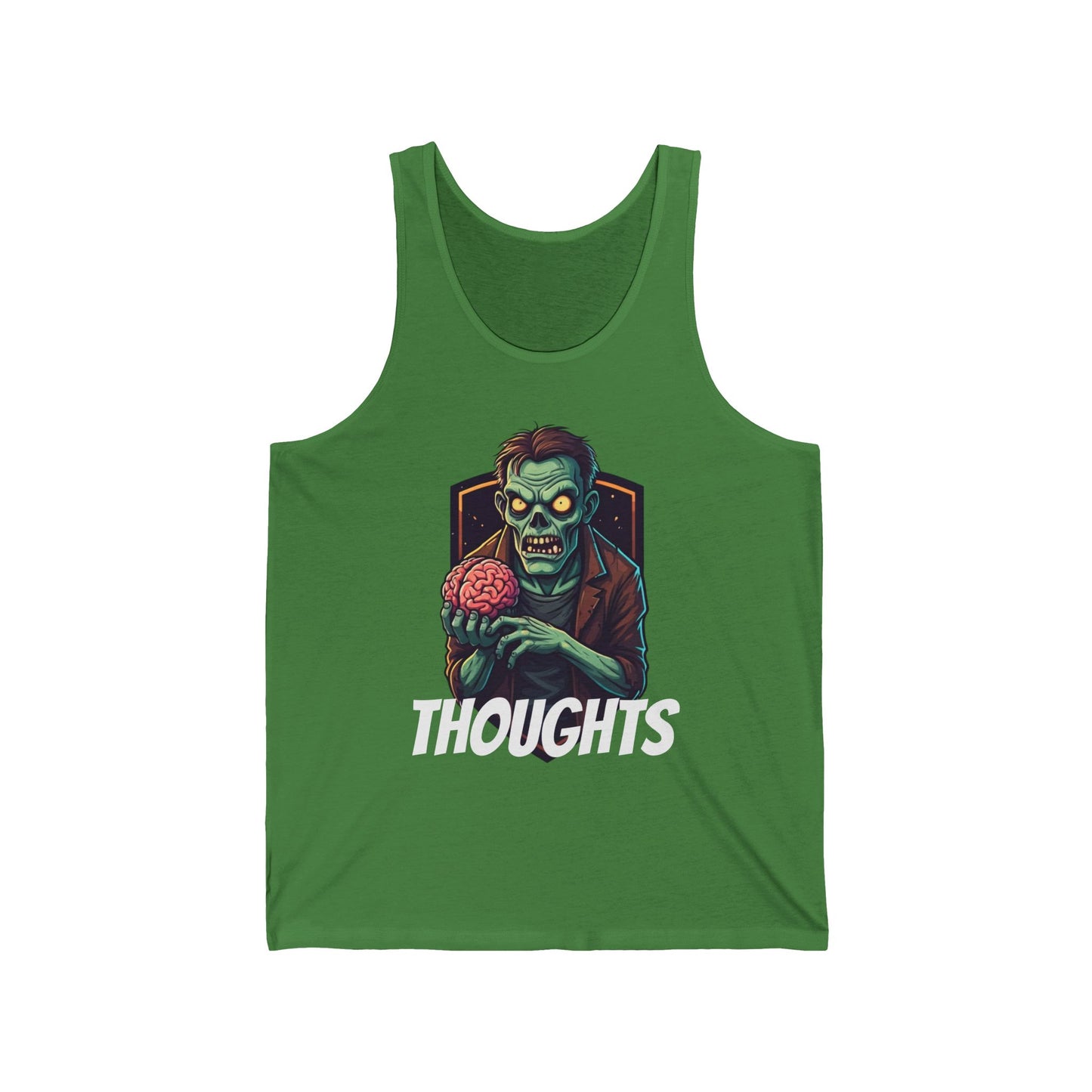Zombie Thoughts Unisex Jersey Tank