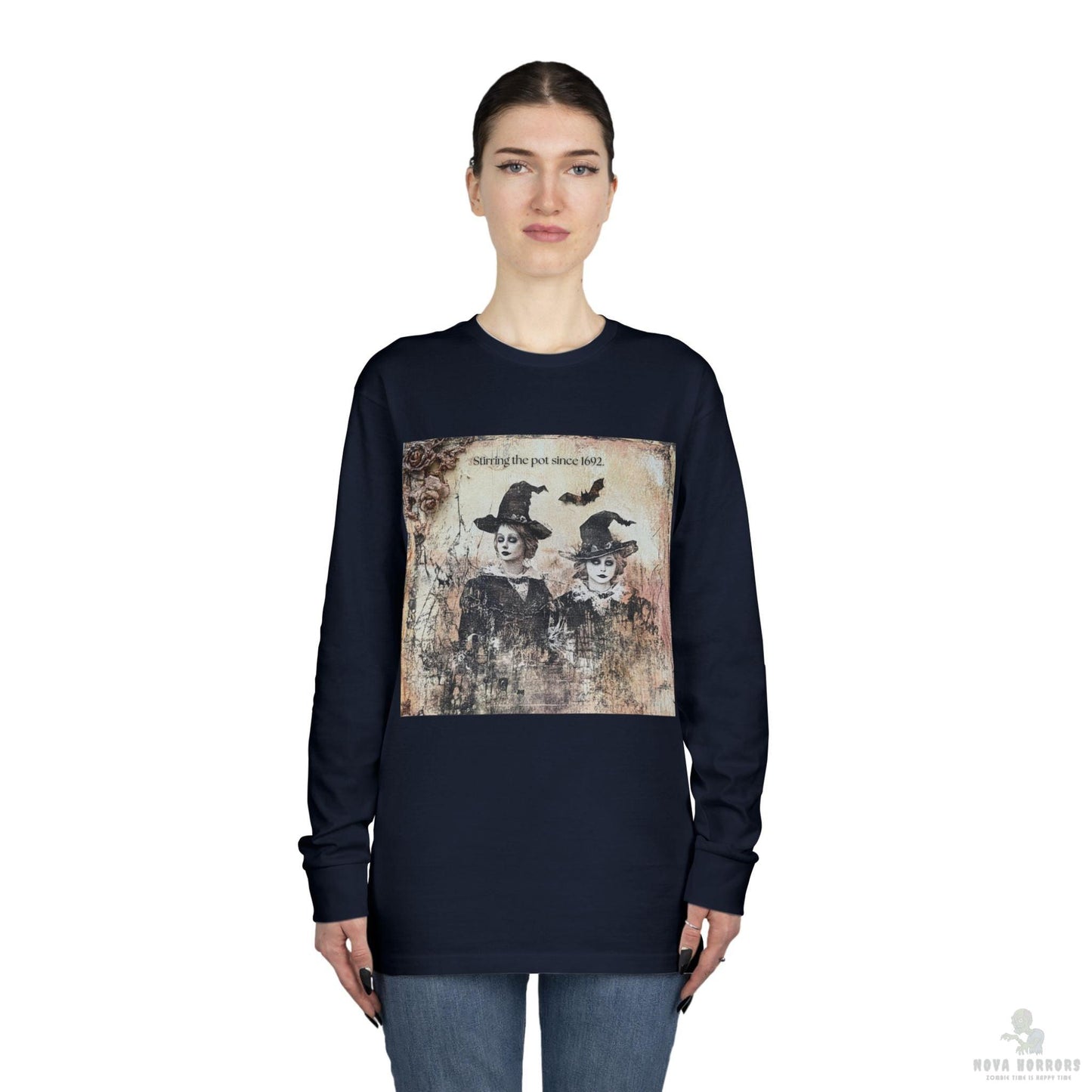 Stirring the Pot Since 1692 Long Sleeve Crewneck Tee