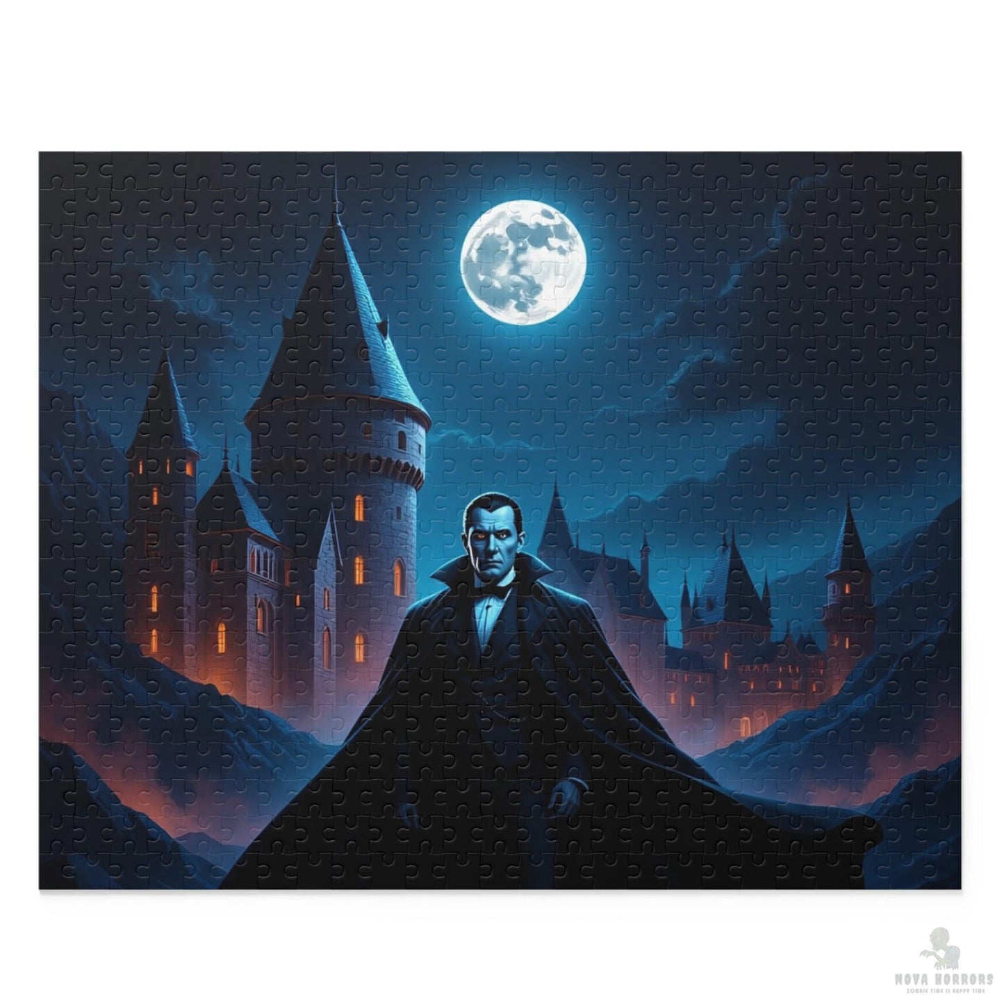 Gothic Midnight Puzzle – 120/252/500-Piece