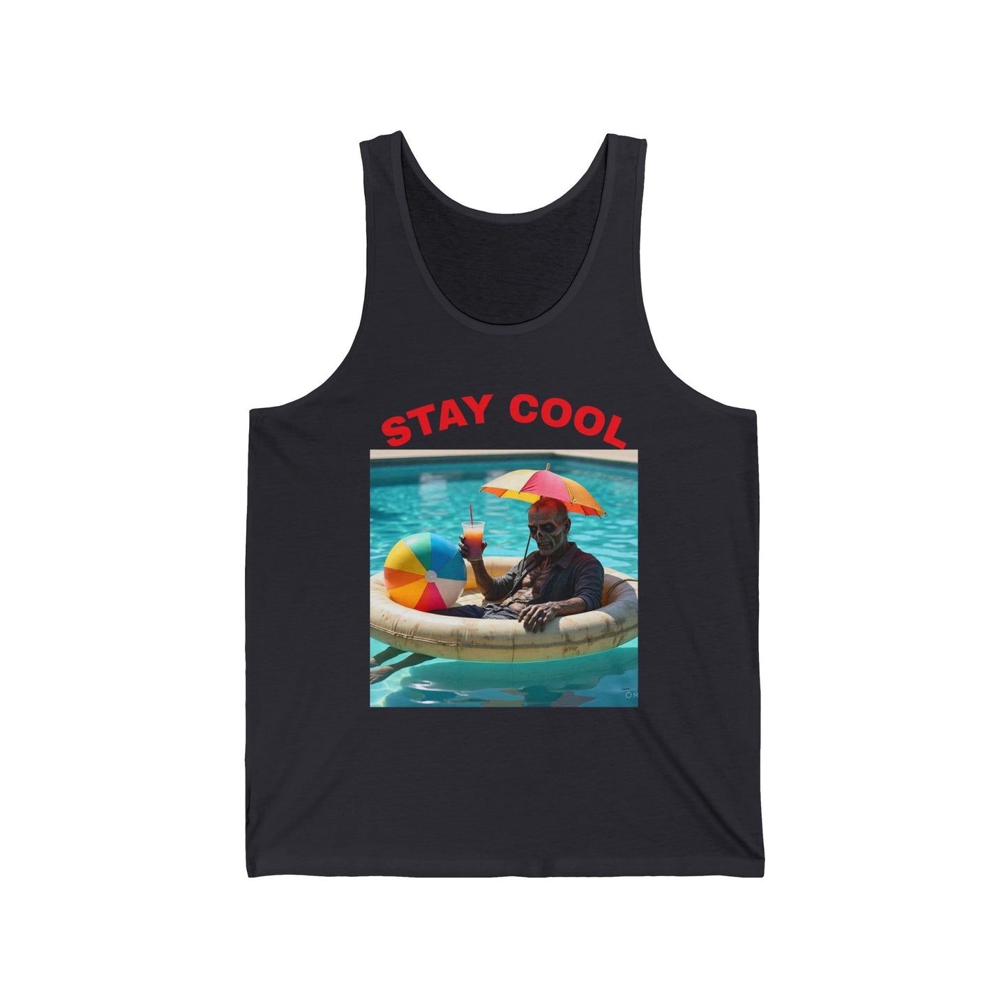 Stay Cool Zombie Unisex Jersey Tank