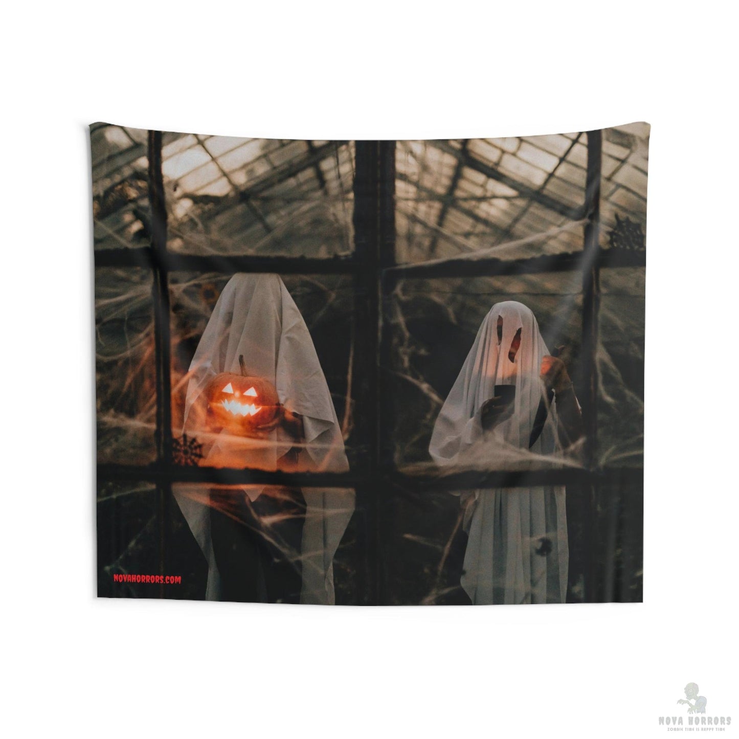 Halloween Ghosties Wall Tapestry