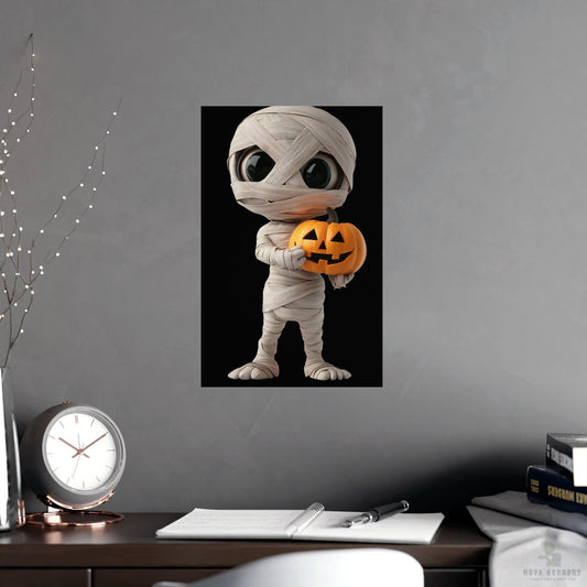 Jacko lantern Mummy Poster 17x 11 Matte
