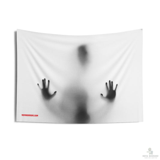 It's Behind You Wall Tapestry