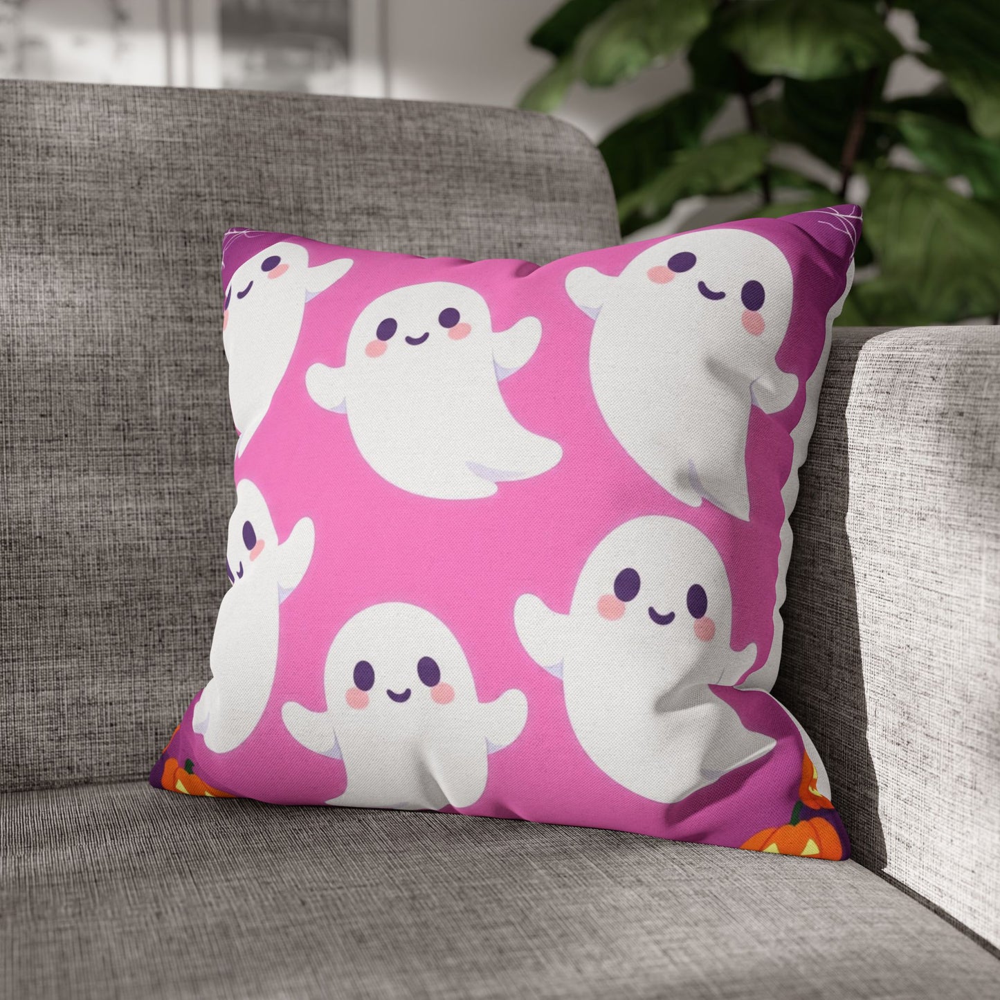 You’re My Boo Pillowcase 16x16 – Cute Halloween Love Throw Pillow Cover