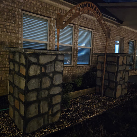 Building a Realistic Stone Structure from Foam Board