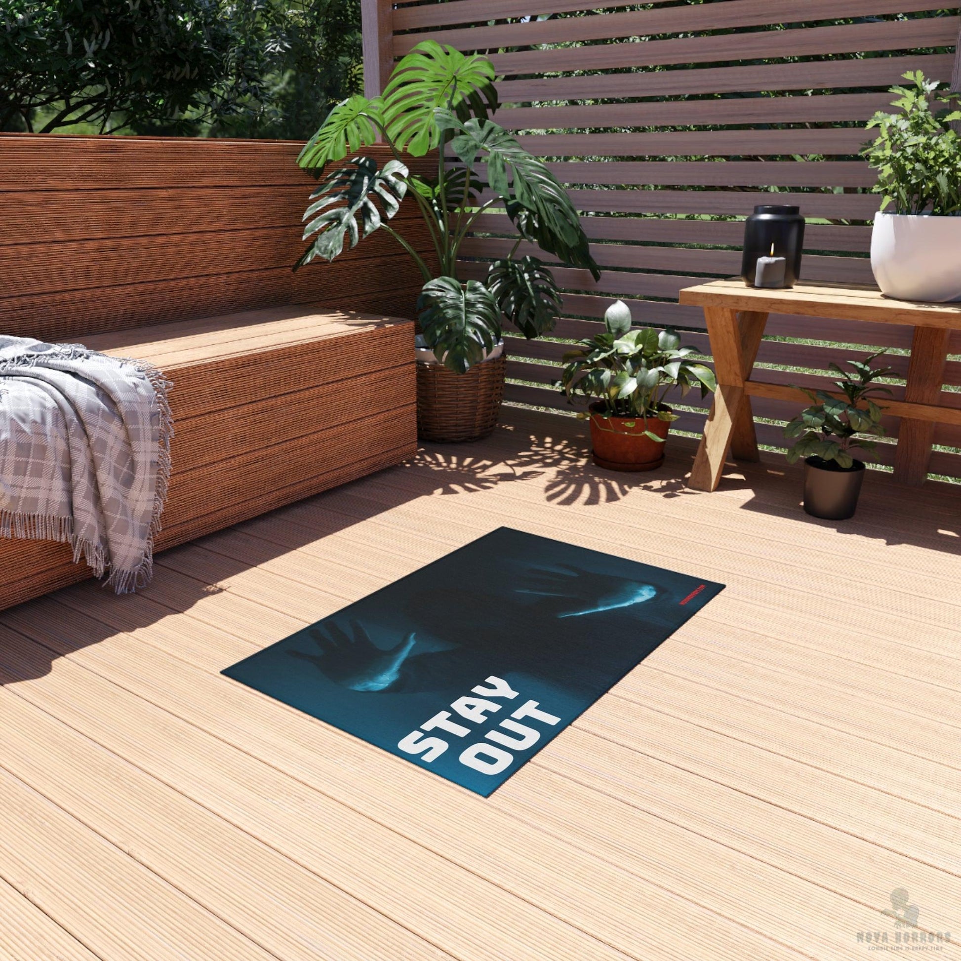 Stay Out Outdoor Rug - Doormat