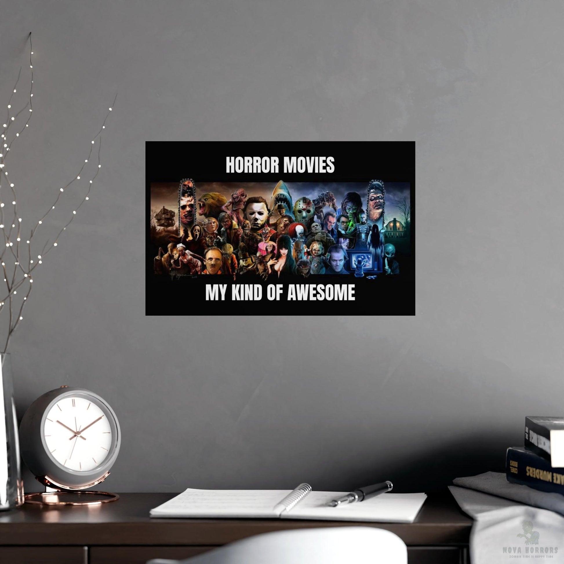 Horror Movies Awesome Posters 17x 11 Matte