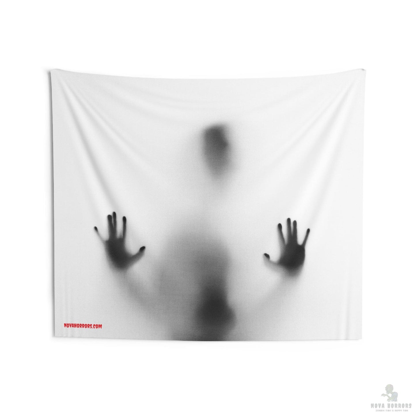 It's Behind You Wall Tapestry