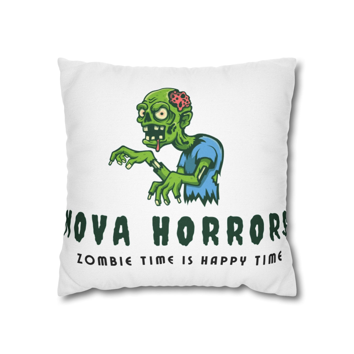 Nova Horrors Pillowcase 16x16 – Gothic Cosmic Horror Throw Pillow Cover