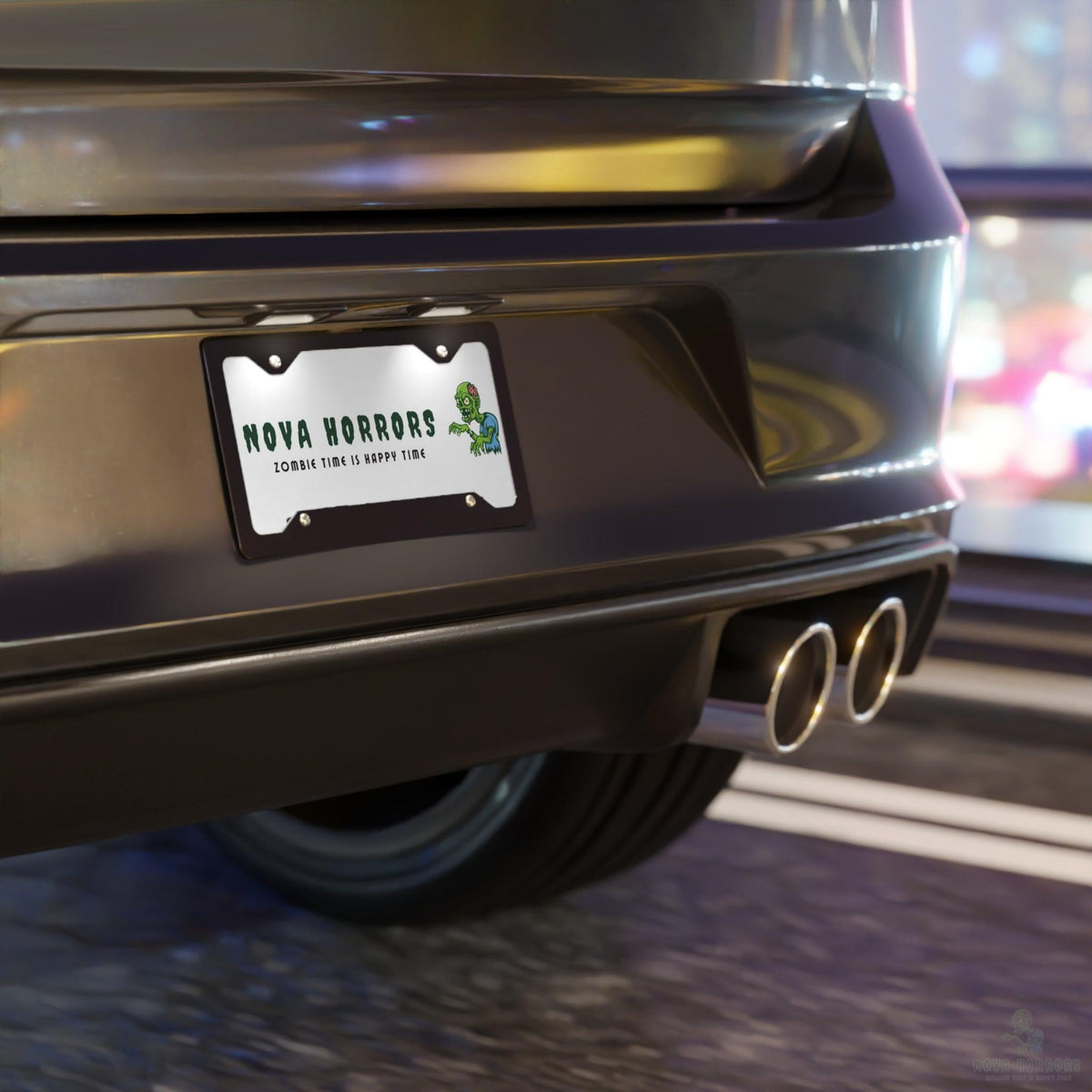 Nova Horrors Vanity Plate