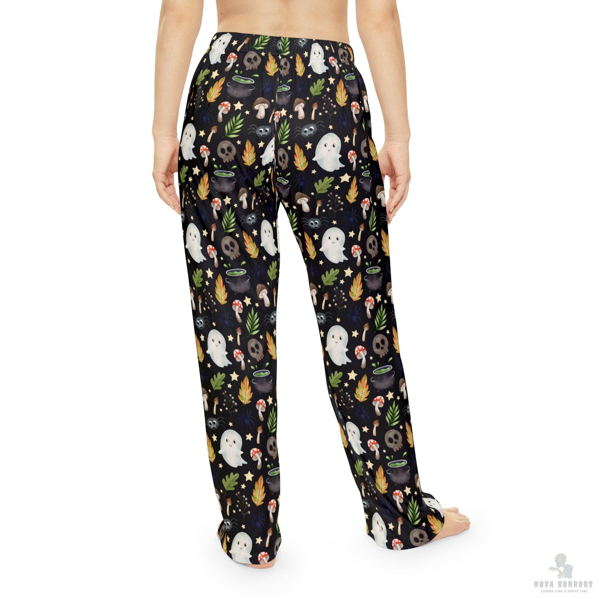 Cozy Women's Pajama Pants, Autumn Sleepwear, Cute Loungewear, Gift for Her, Seasonal Relaxation Pants