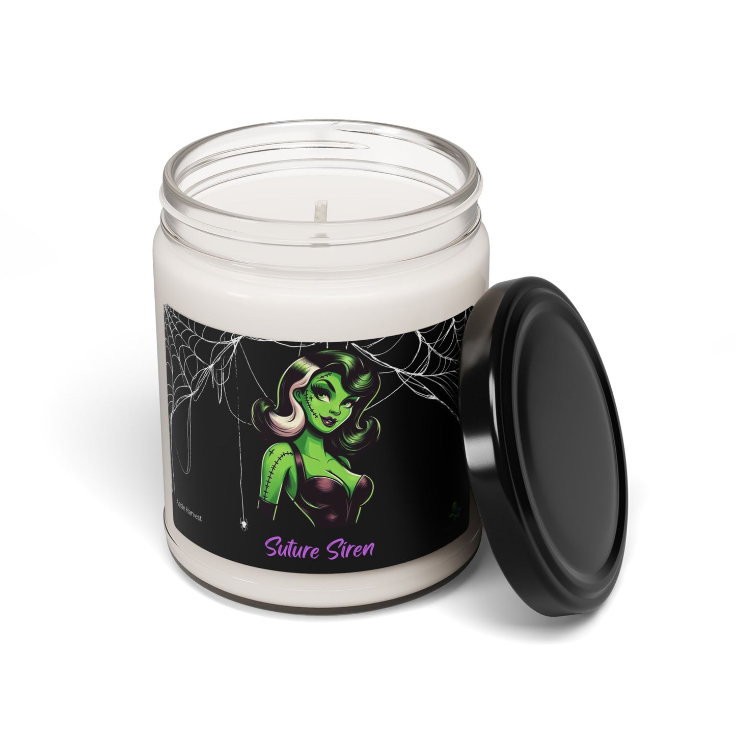 Suture Siren: Spooky Scented Soy Candle – Gothic Horror Home Décor