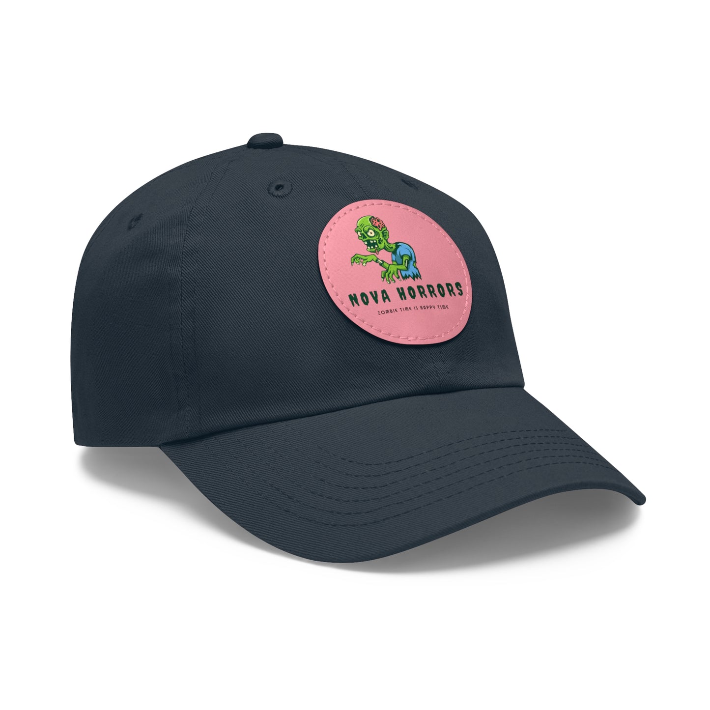 Nova Horrors Logo Hat with Leather Patch