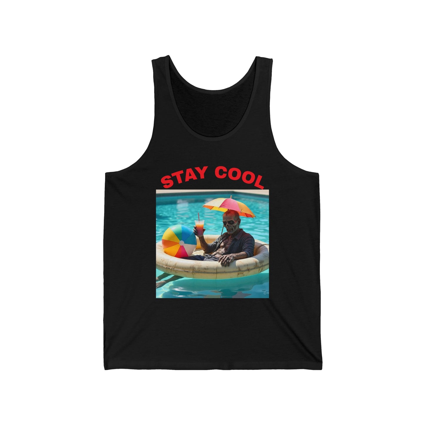 Stay Cool Zombie Unisex Jersey Tank
