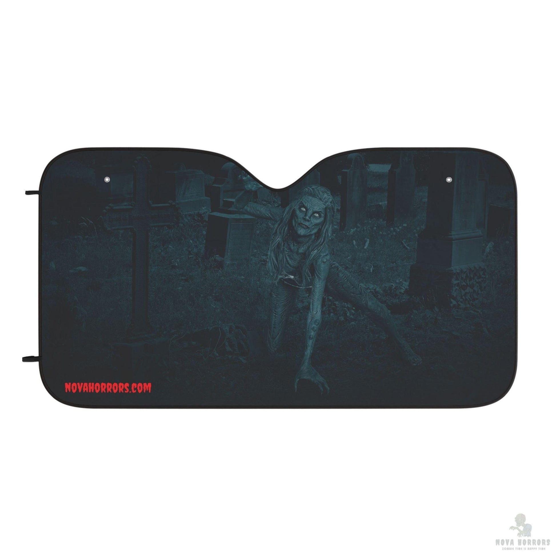 Graveyard Gloria Car Sun Shade