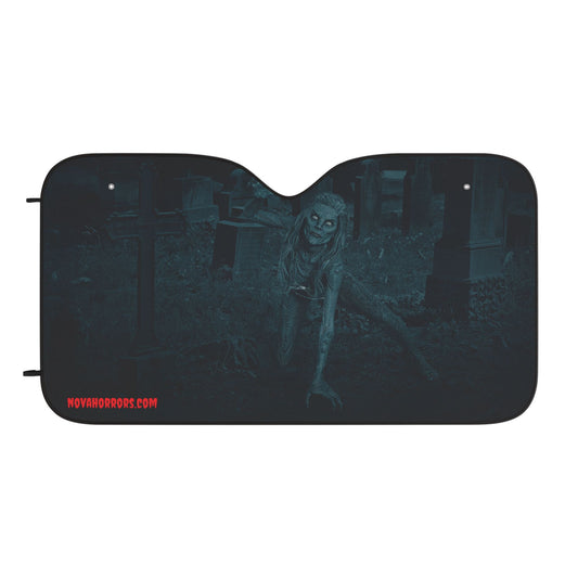 Graveyard Gloria Car Sun Shade