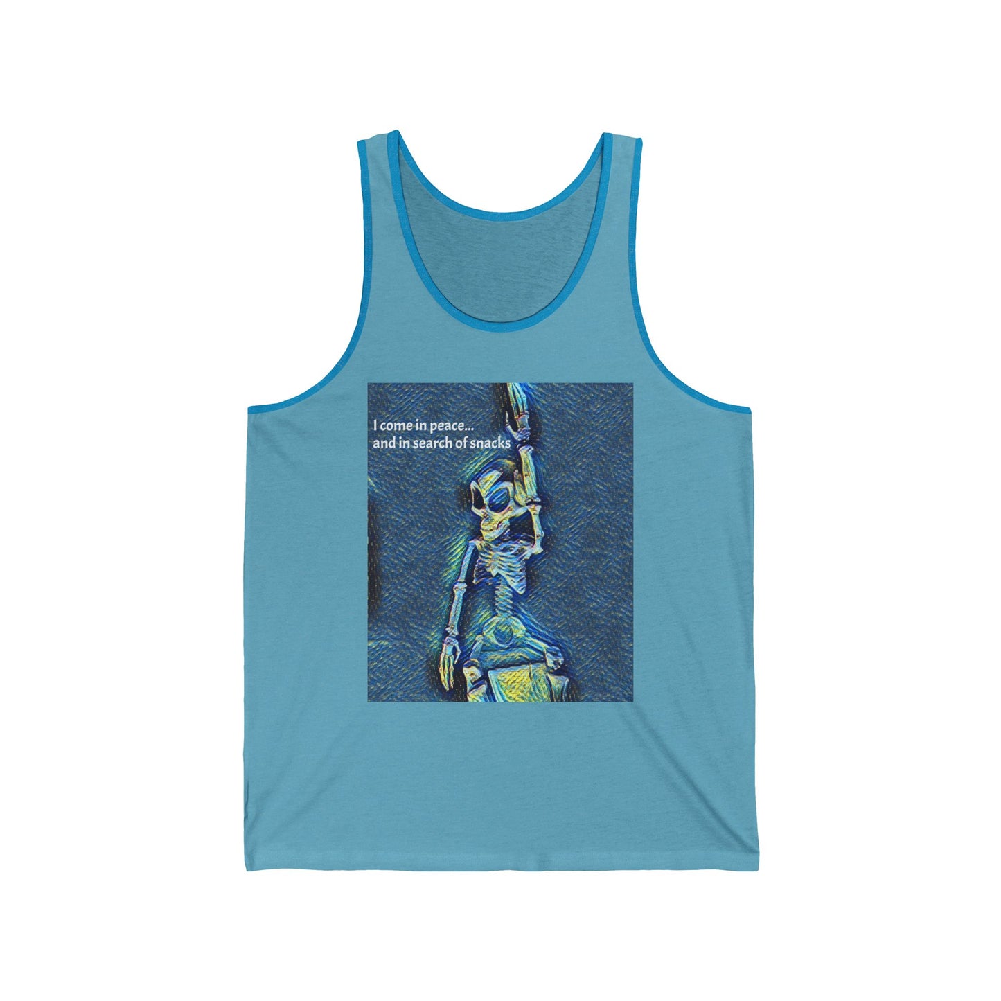Alien Snacks Unisex Jersey Tank