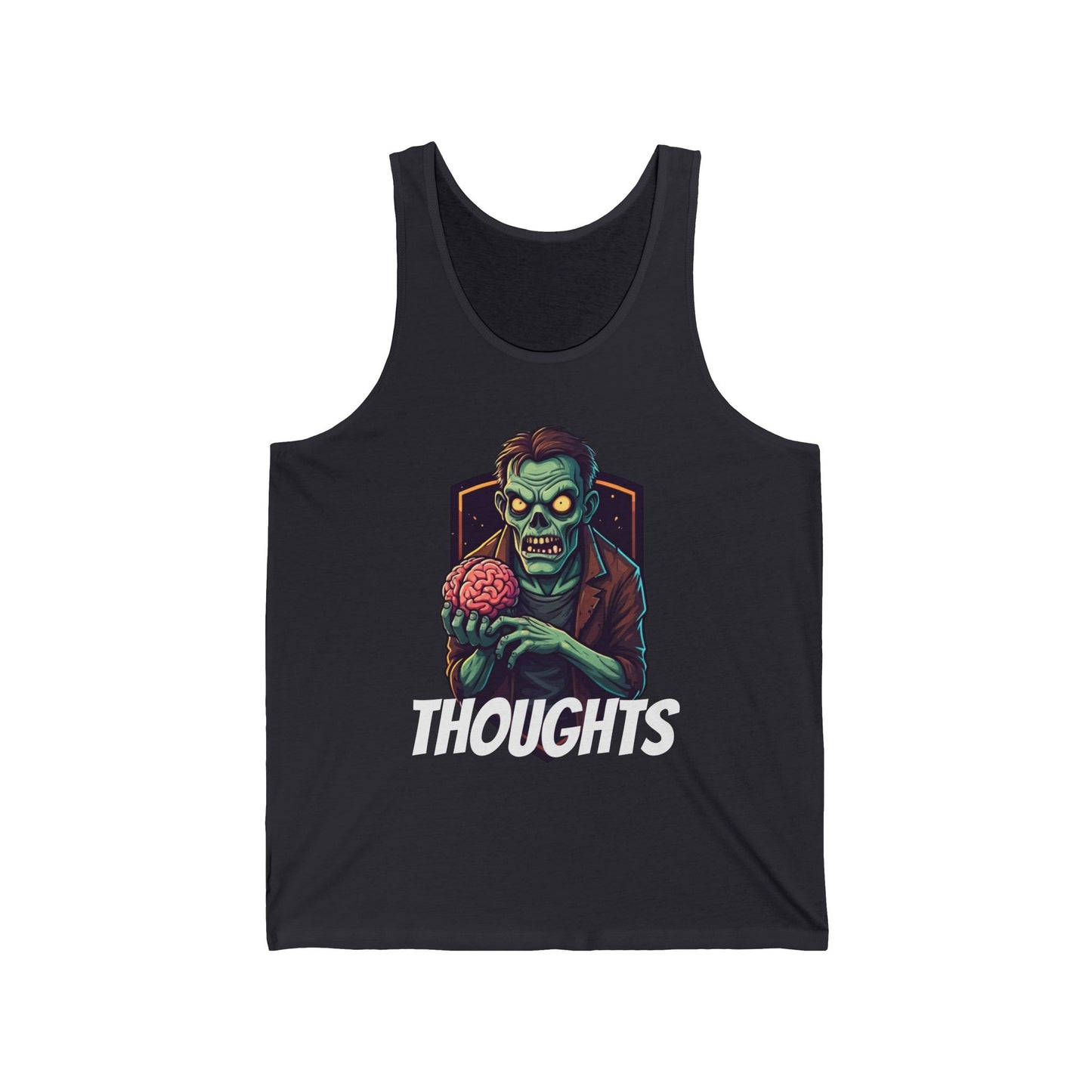 Zombie Thoughts Unisex Jersey Tank