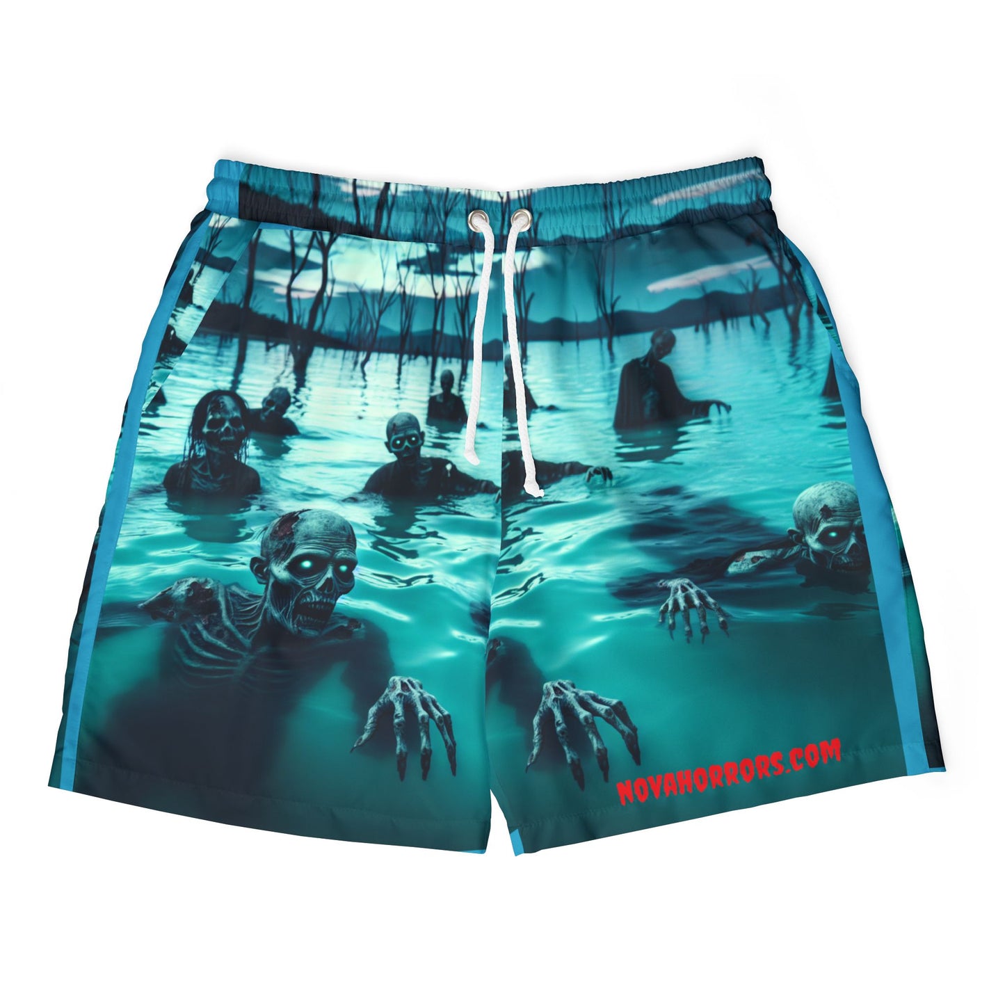 Swimming Zombies Swim Trunks