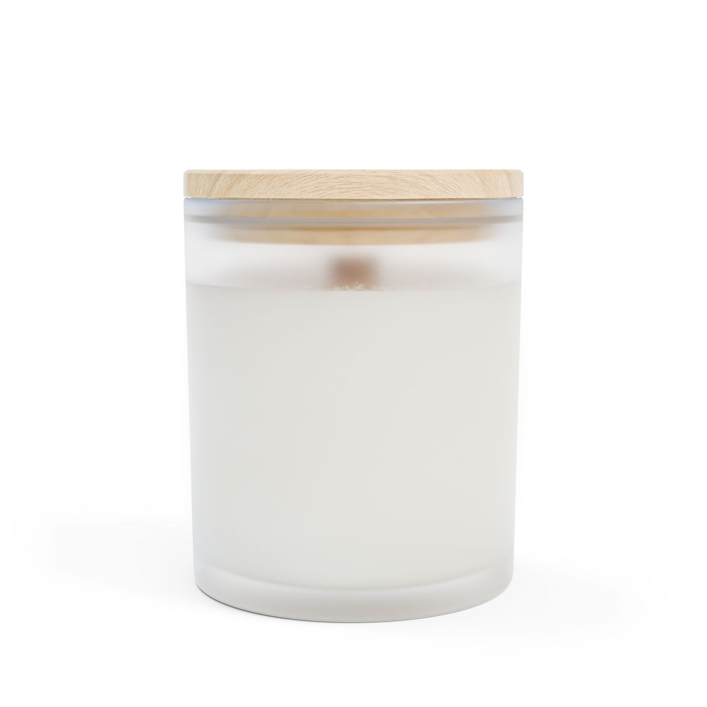 Botanical Frosted Glass Candle – Spooky Gothic Plant-Inspired Home Décor