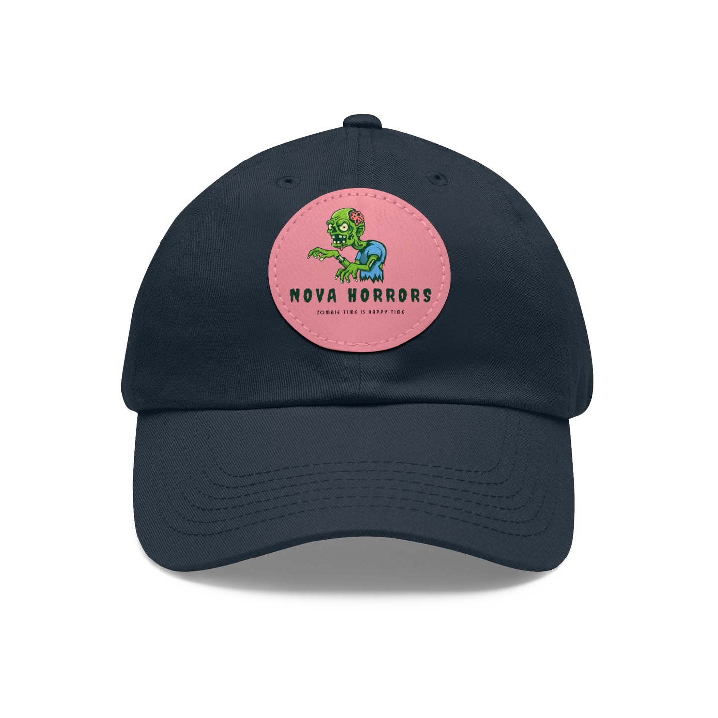 Nova Horrors Logo Hat with Leather Patch