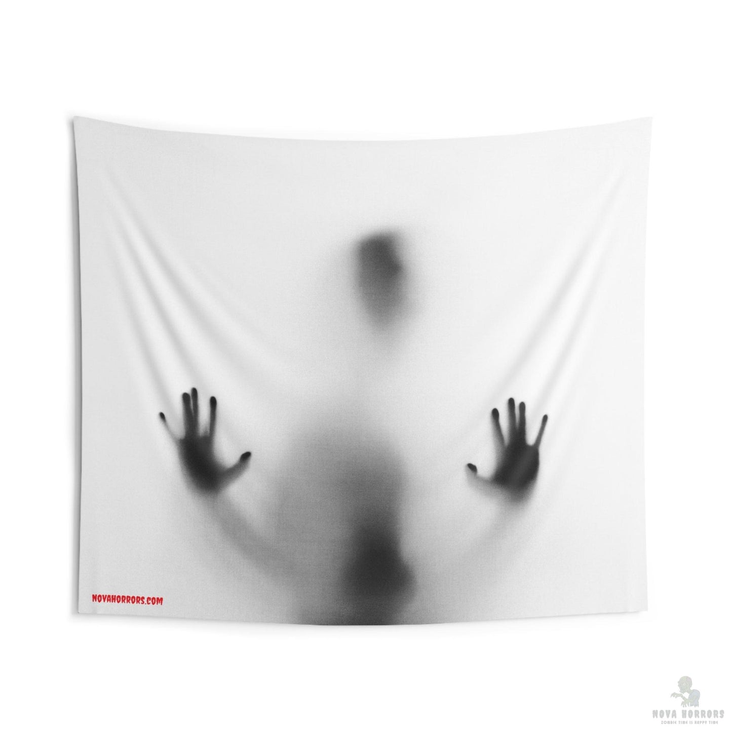 It's Behind You Wall Tapestry