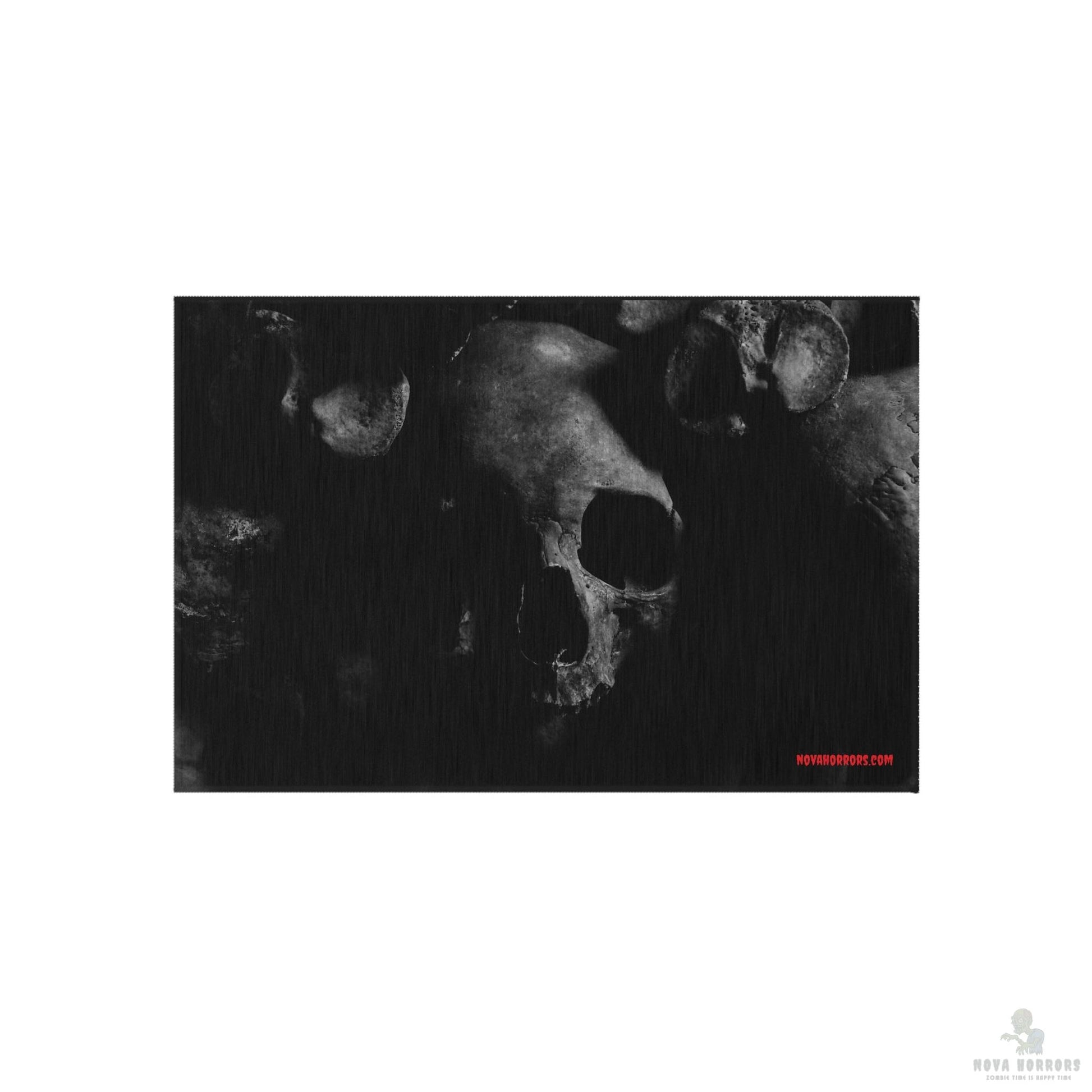 Spooky Skull Outdoor Rug - Doormat