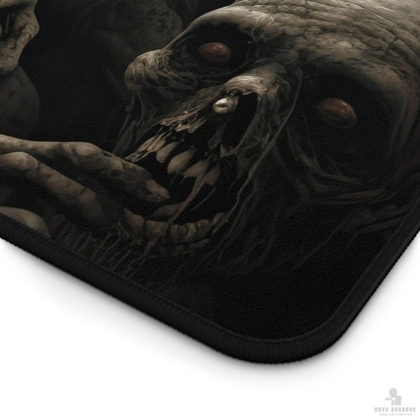 Zombie Watching You Desk Mat