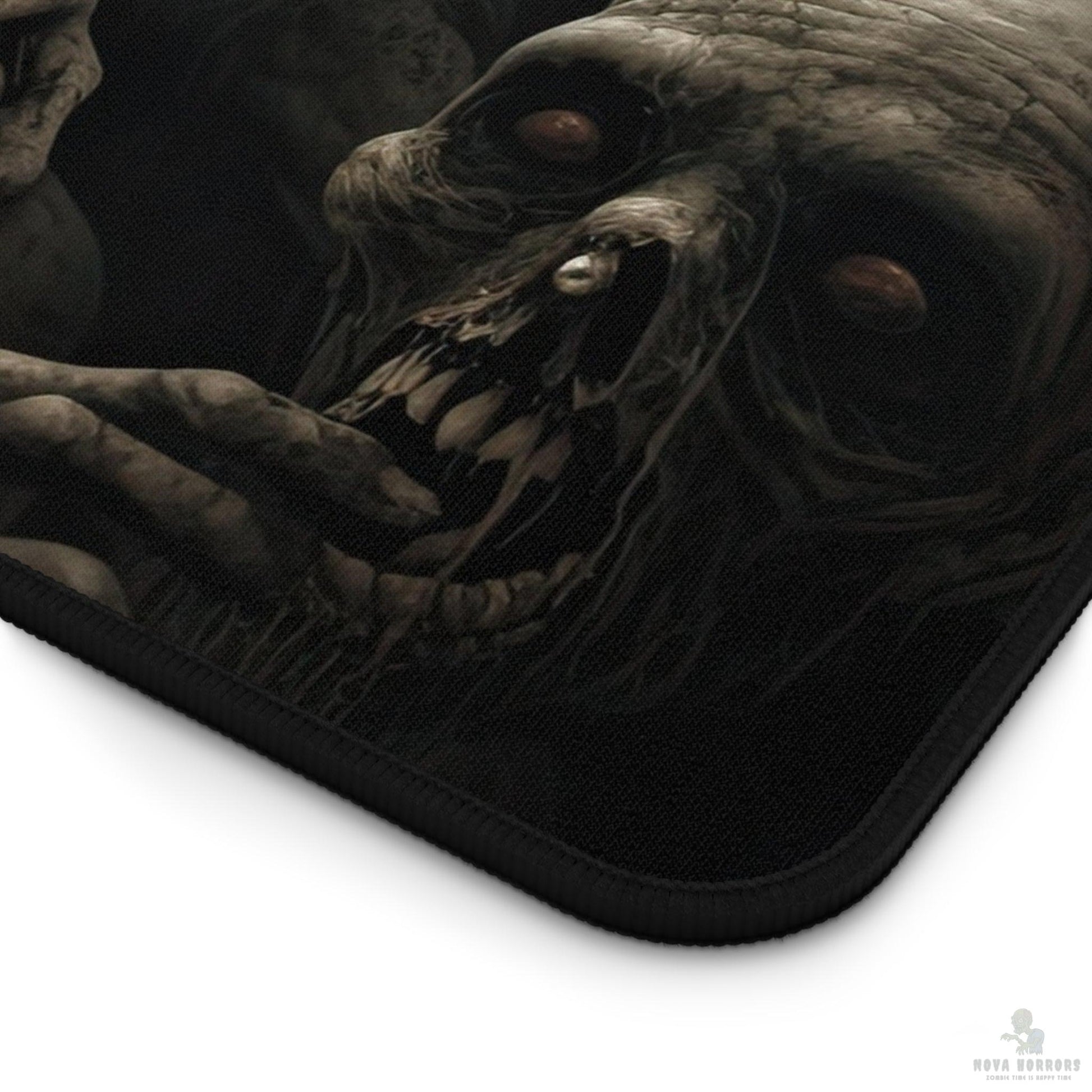 Zombie Watching You Desk Mat