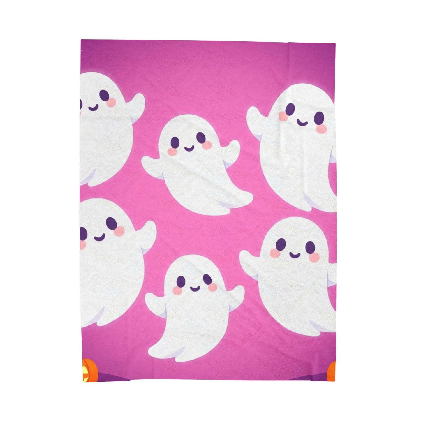 Squad Ghouls Snuggler Plush Blanket – Spooky Cute Halloween Throw