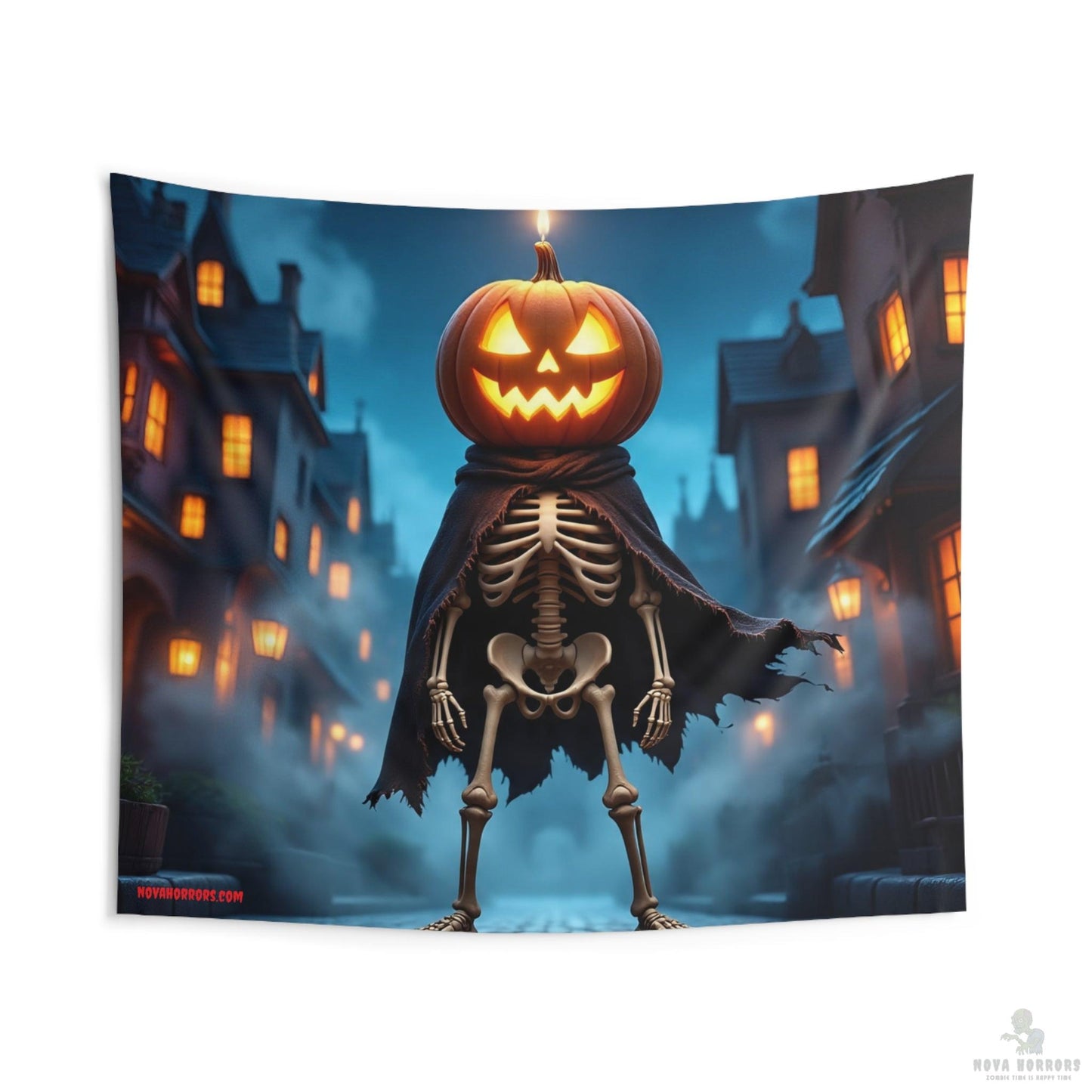 Guard of Halloweentown Wall Tapestry