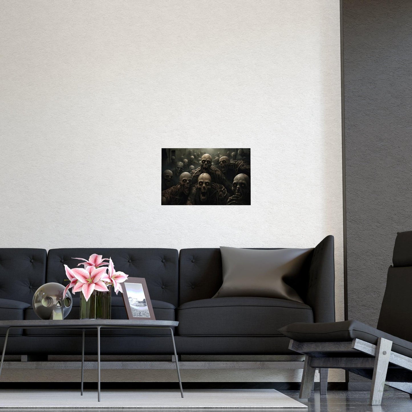 Staring Zombies Poster 17x 11 Matte