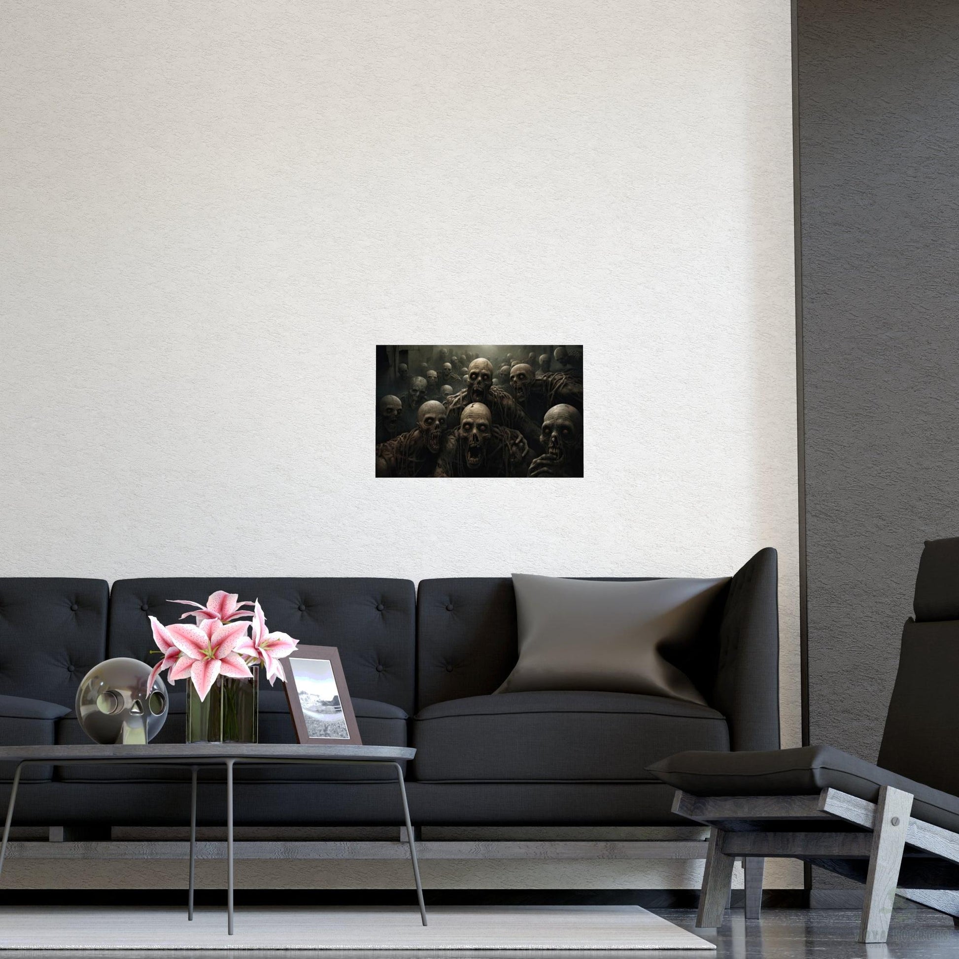 Staring Zombies Poster 17x 11 Matte