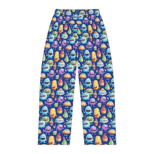 Monster Women's Pajama Pants, Halloween Sleepwear, Cute Loungewear, Gift for Her, Seasonal Relaxation Pants