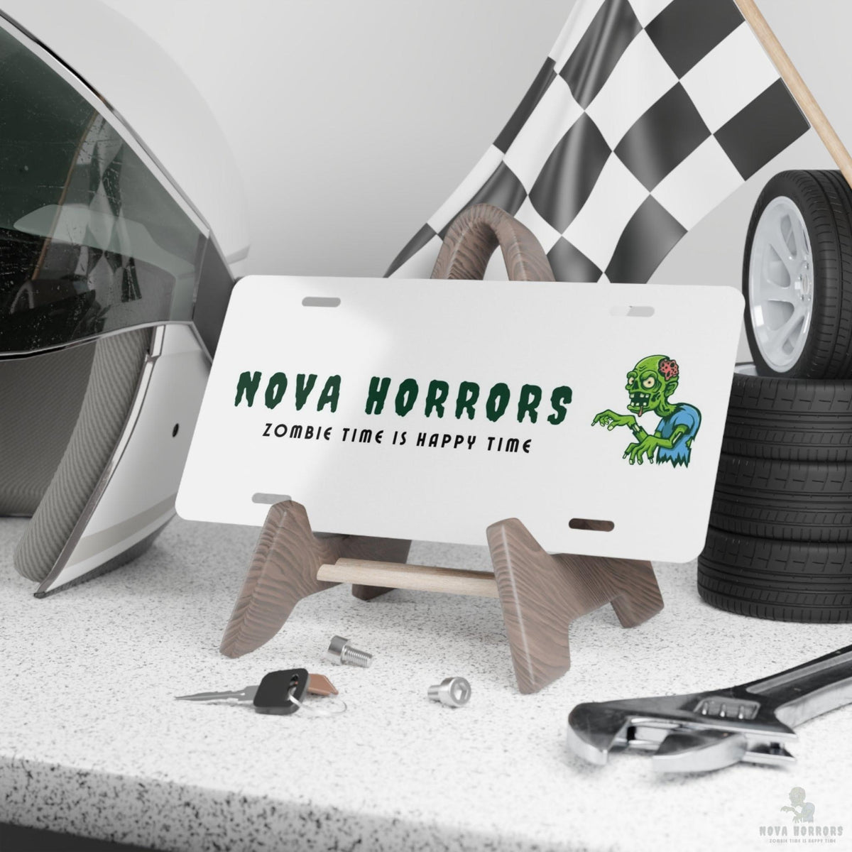 Nova Horrors Vanity Plate
